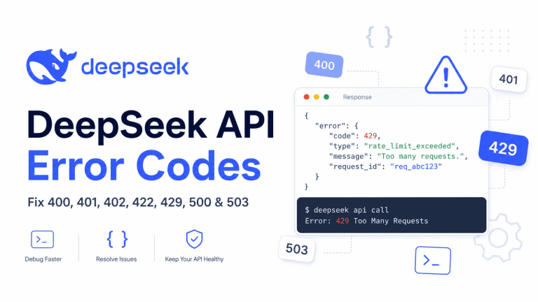 DeepSeek API error codes troubleshooting guide for developers