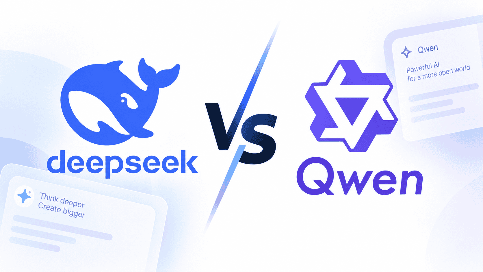 DeepSeek vs Qwen