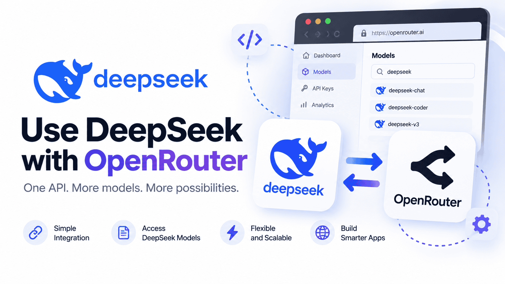 Use DeepSeek with OpenRouter